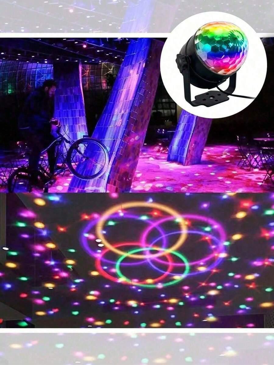 czarny PROJEKTOR led
