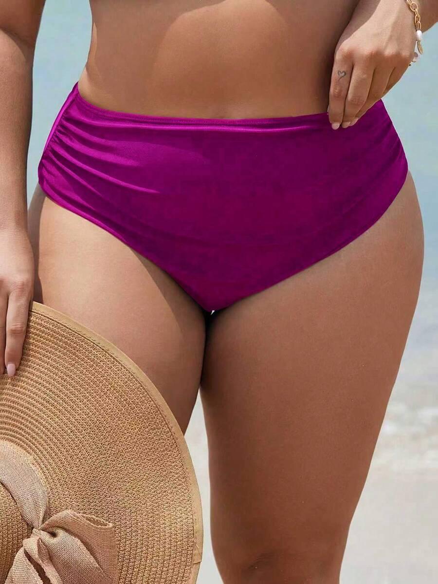 różowy dół od bikini