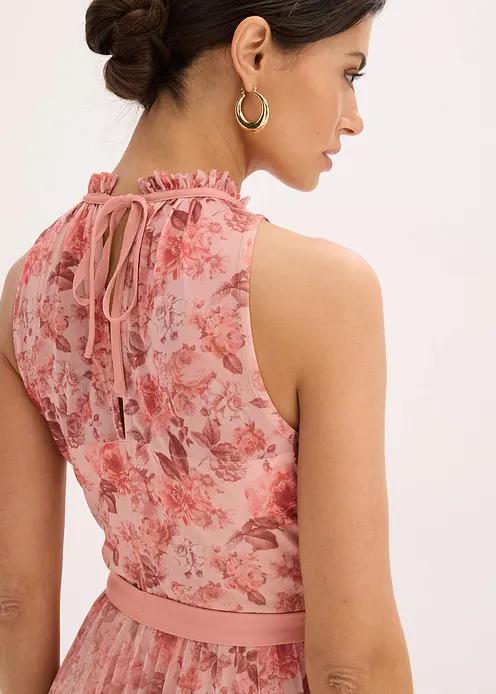 PLISOWANA SUKIENKA PRINT 