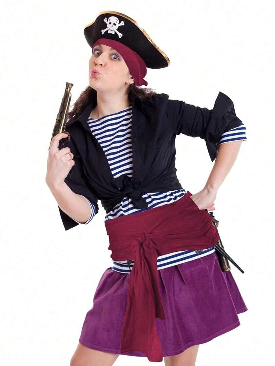 przebranie pirata chusta pas