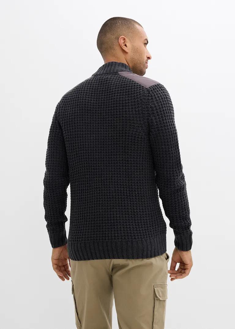 Sweter męski rozpinany