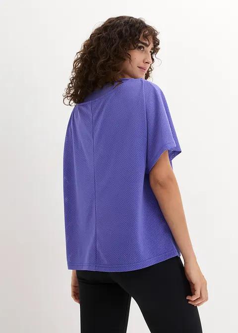 fioletowy top bluzka komplet