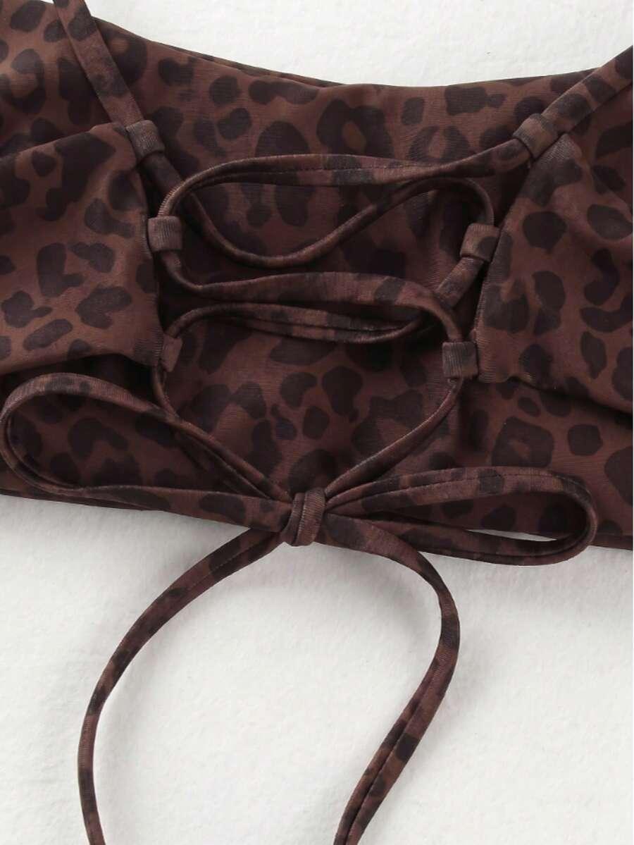 GÓRA OD BIKINI ANIMAL PRINT