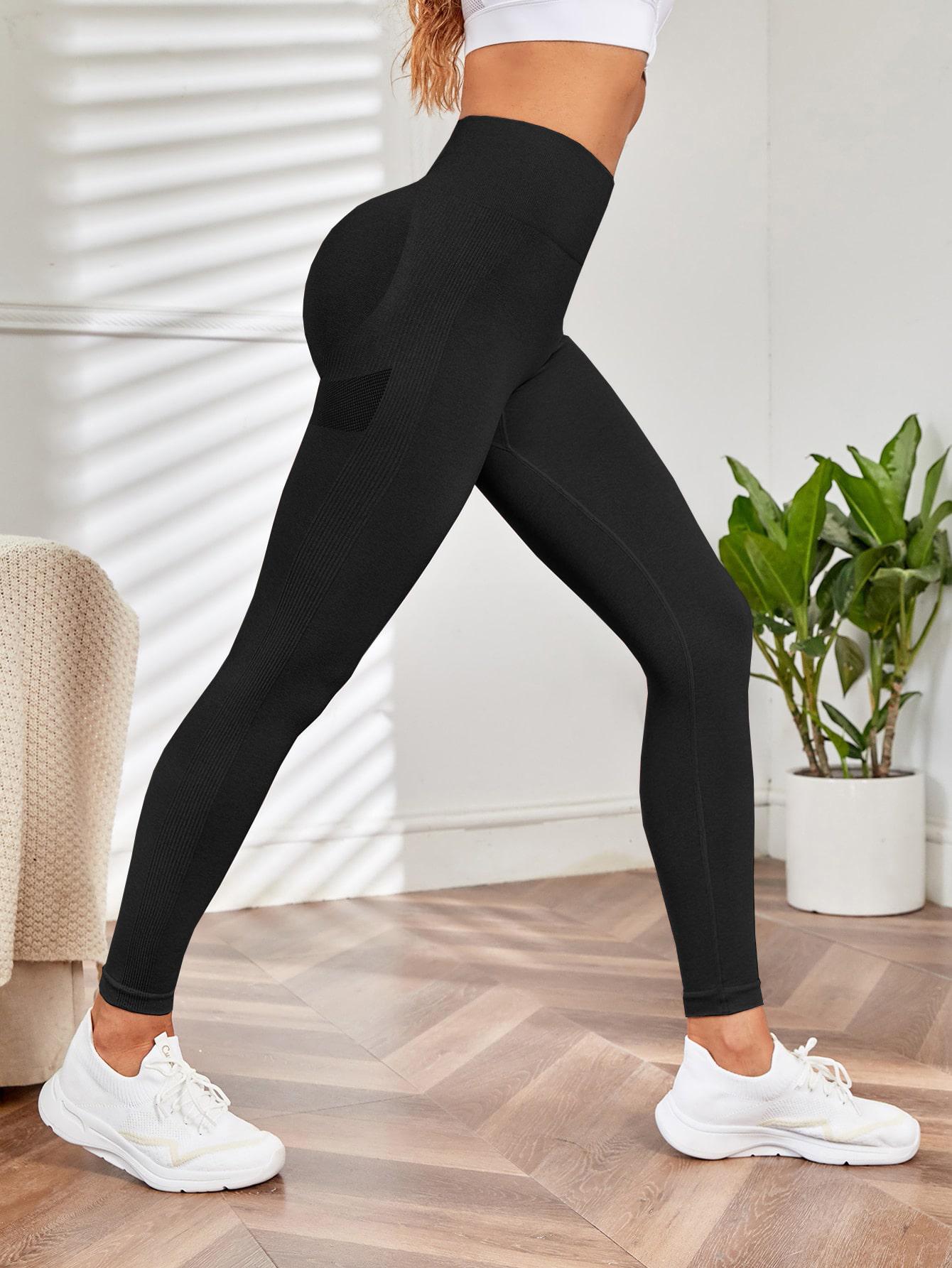 CZARNE LEGGINSY WYSOKI STAN 