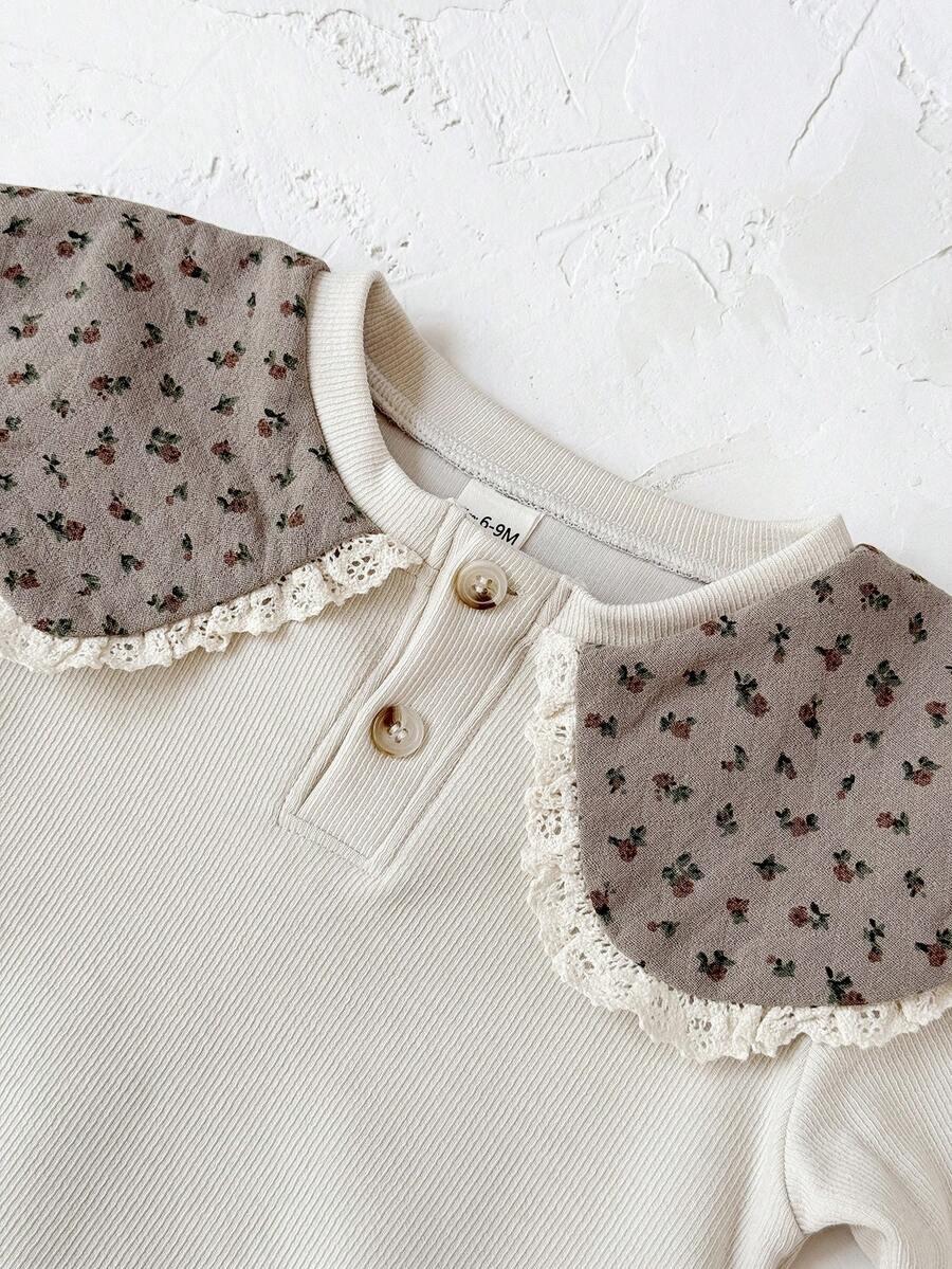 komplet bluza spodnie koronka