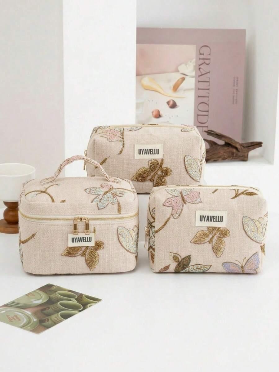 kosmetyczka zdobienie 3-pack