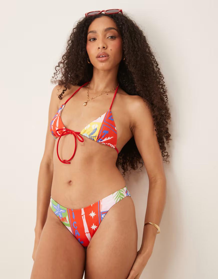 DÓŁ OD BIKINI PRINT