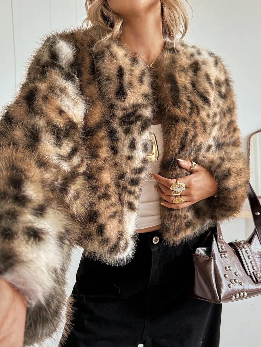 sztuczne futro animal print