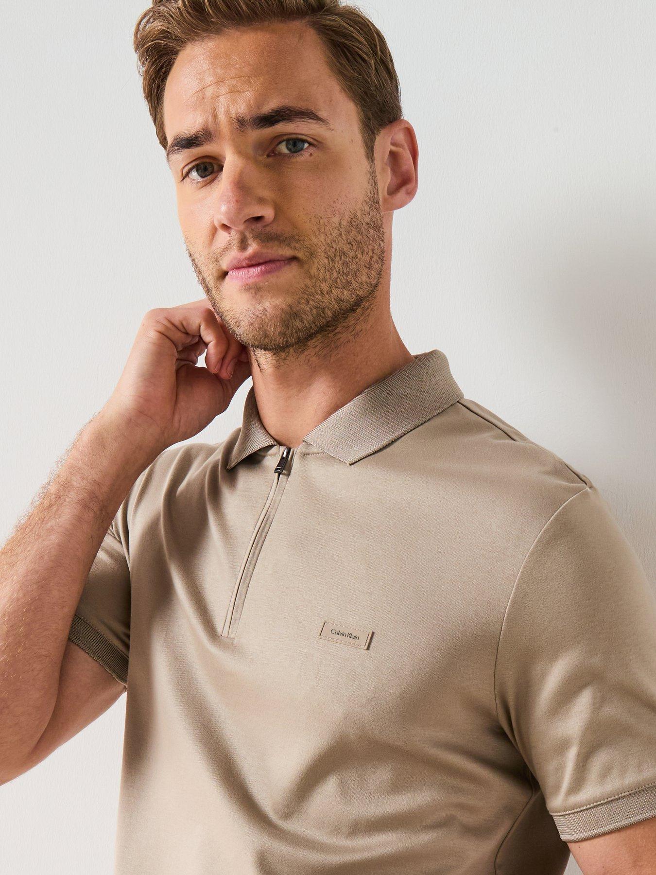CALVIN KLEIN KOSZULKA POLO ZAMEK K10K112754 