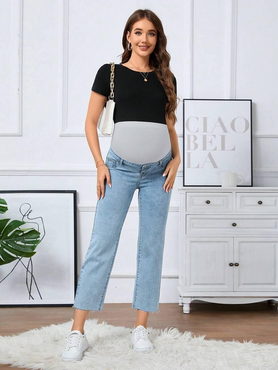 NIEBIESKIE SPODNIE JEANS