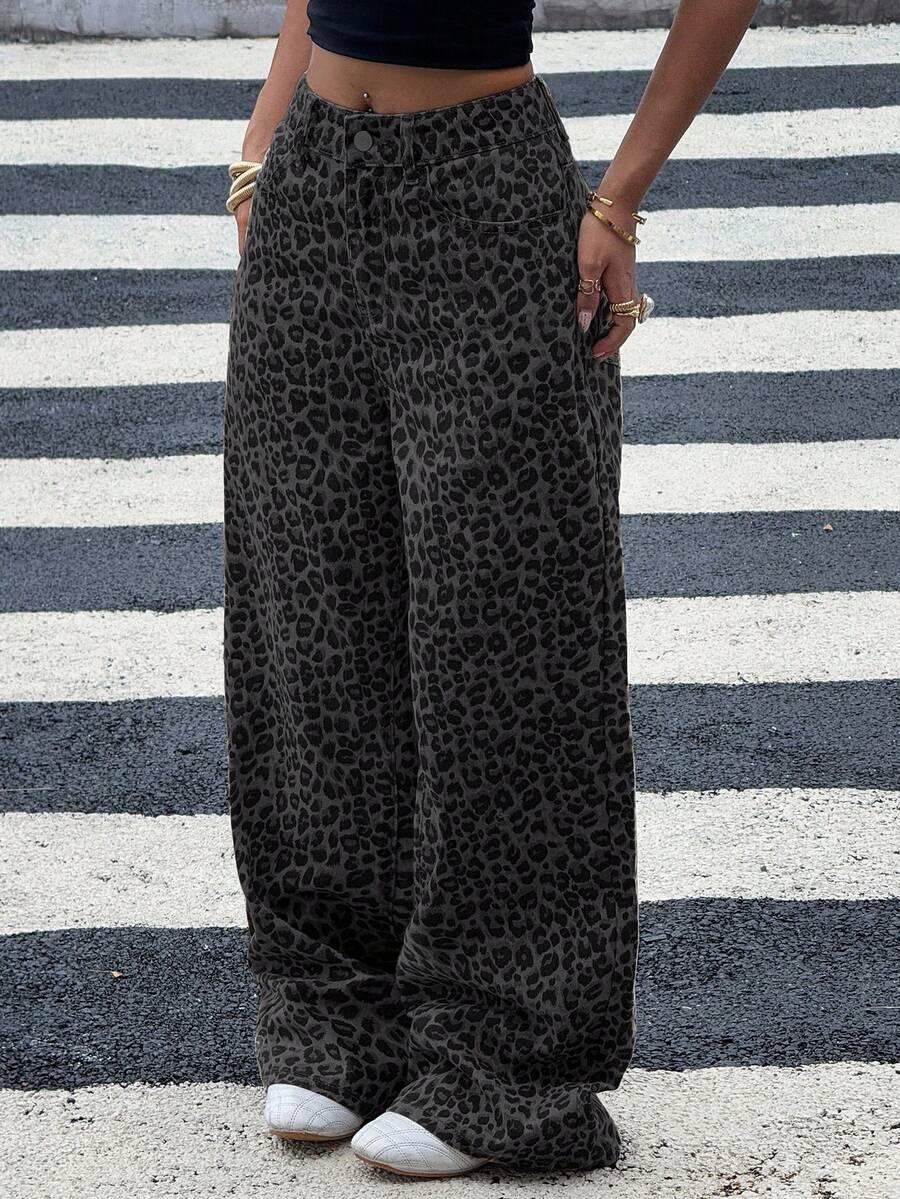 SPODNIE ANIMAL PRINT