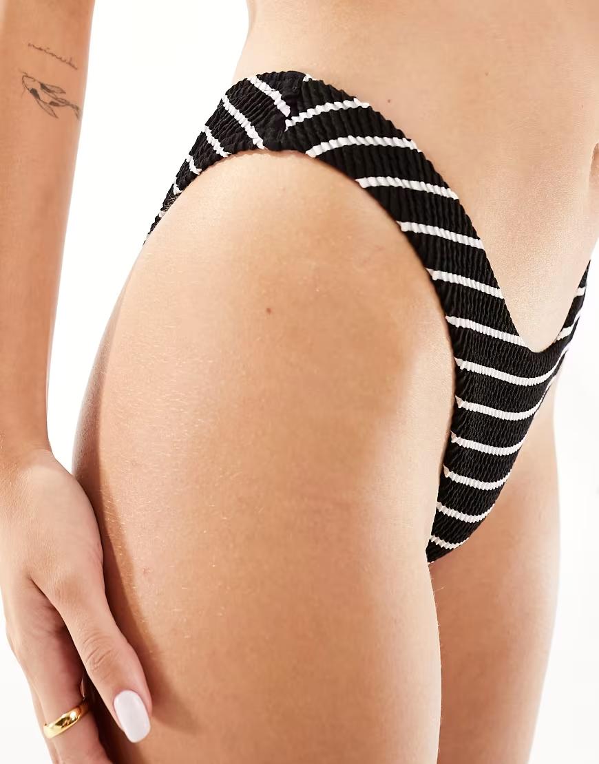 DÓŁ OD BIKINI WZÓR PASKI