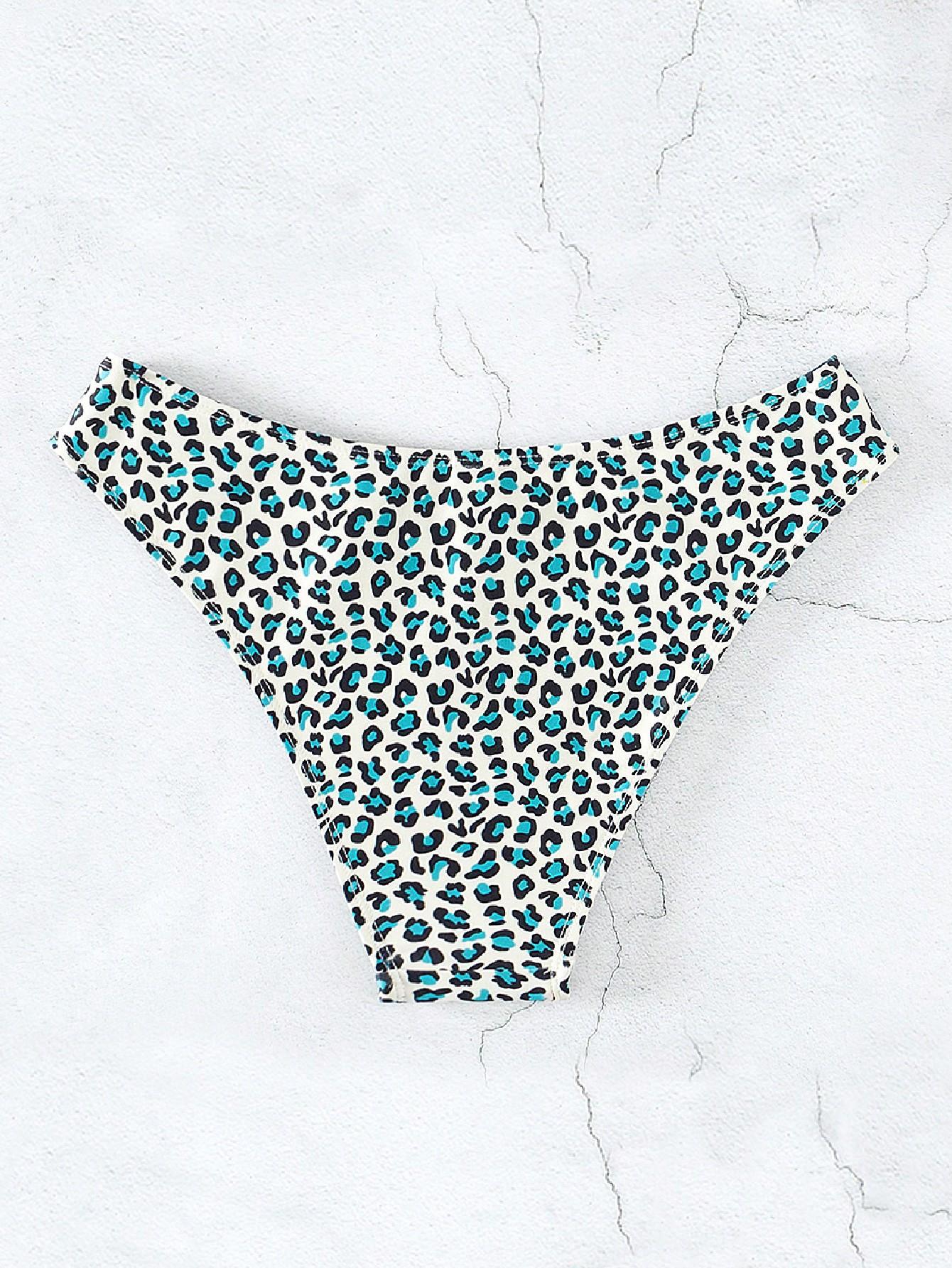 DÓŁ OD BIKINI figi ANIMAL PRINT