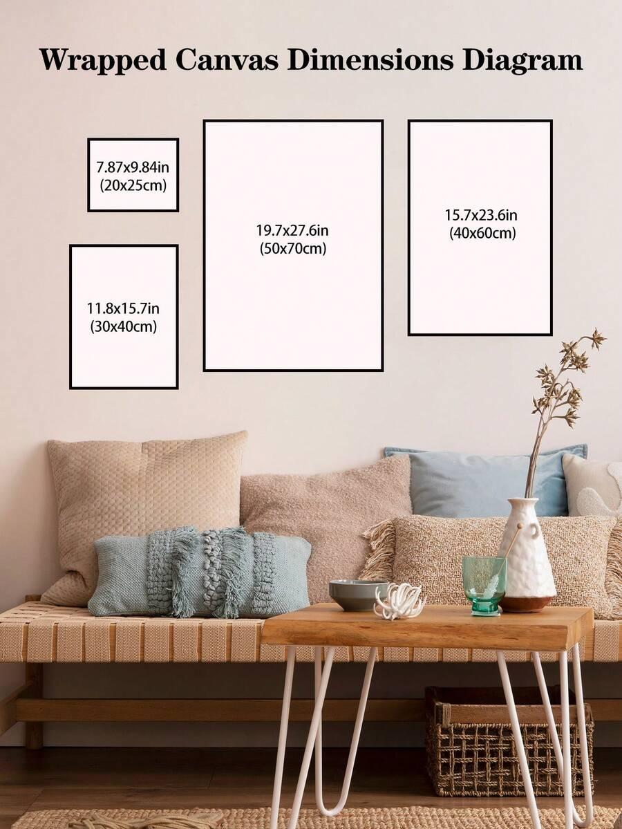 PLAKAT NA PŁÓTNIE 3-pack