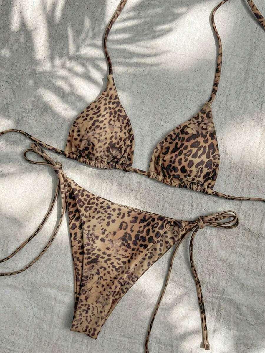 STRÓJ KĄPIELOWY DWUCZĘŚCIOWY ANIMAL PRINT