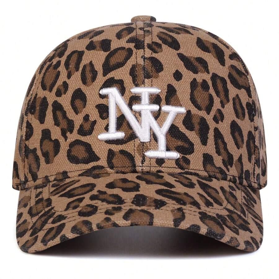 czapka z daszkiem animal print 