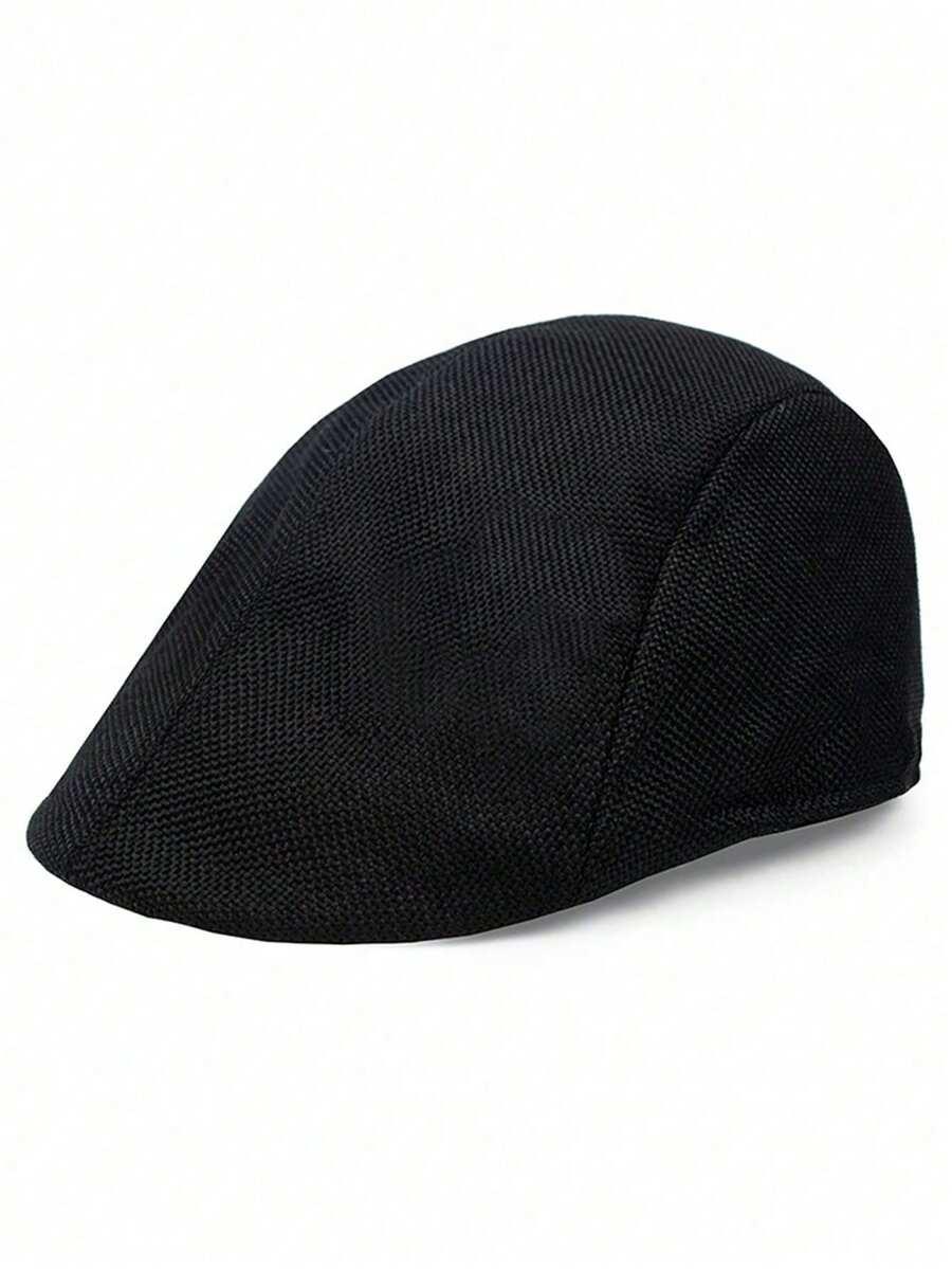 czarny beret casual