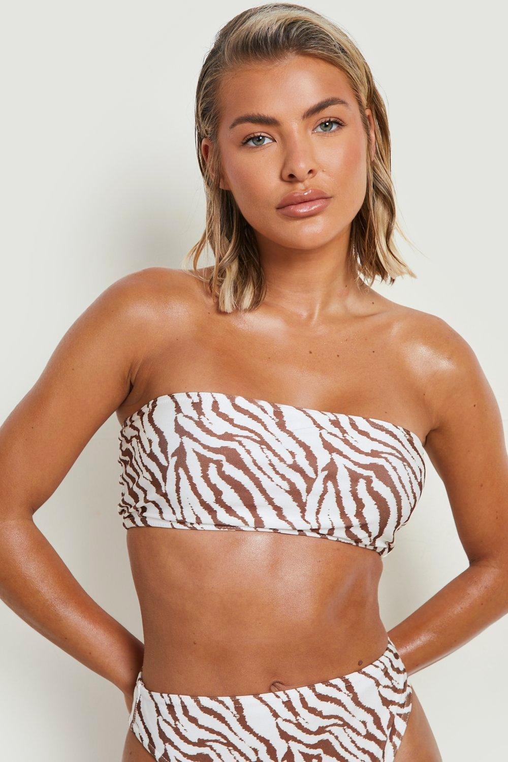 TOP OD BIKINI TUBA W ZWIERZĘCY WZÓR