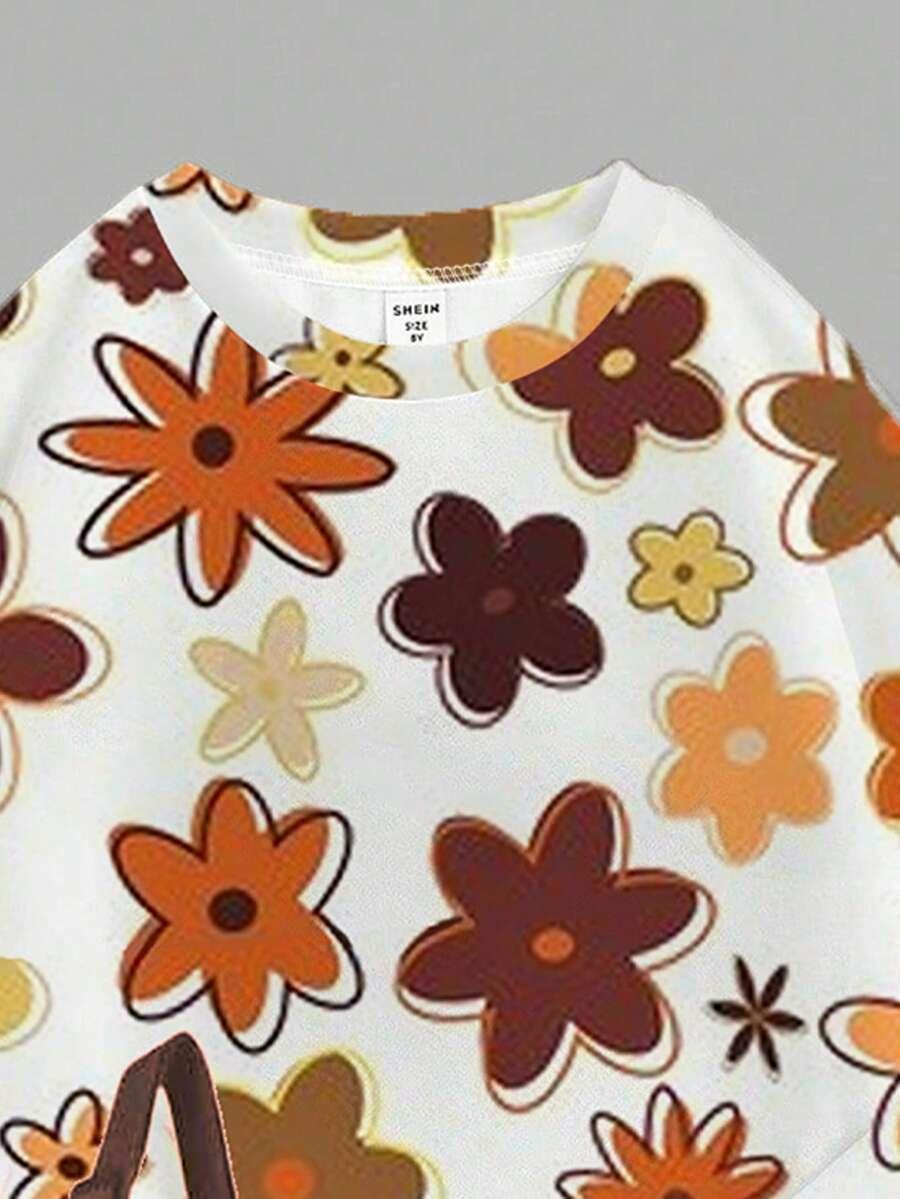 komplet bluza legginsy nadruk