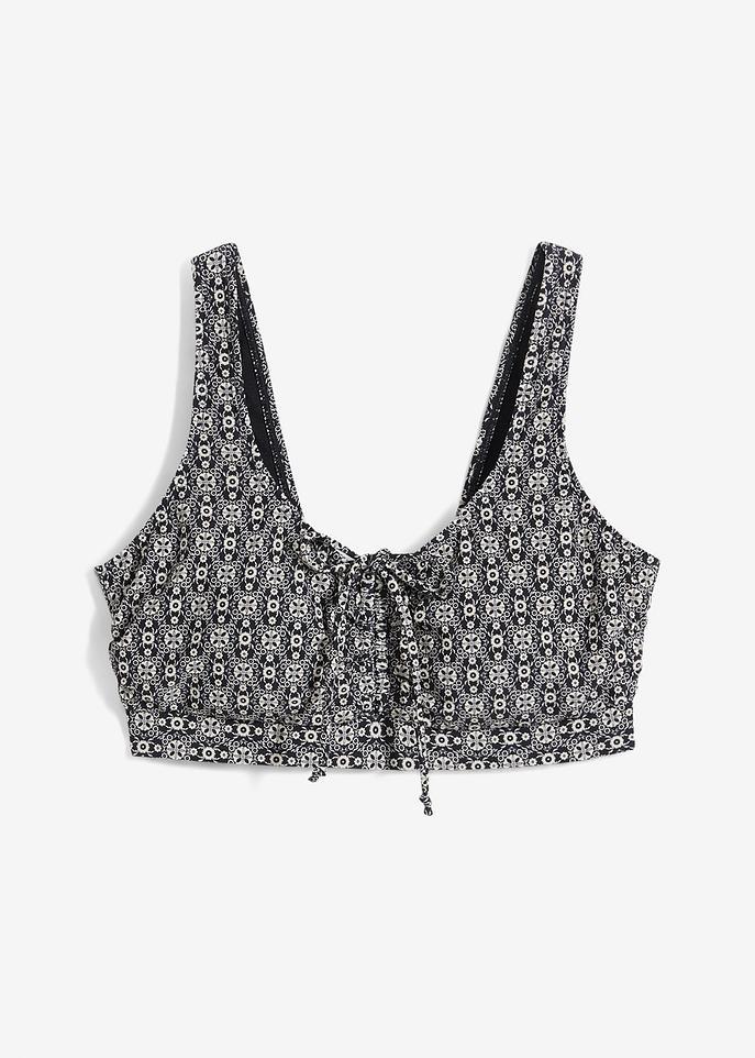 GÓRA OD BIKINI Z WZOREM