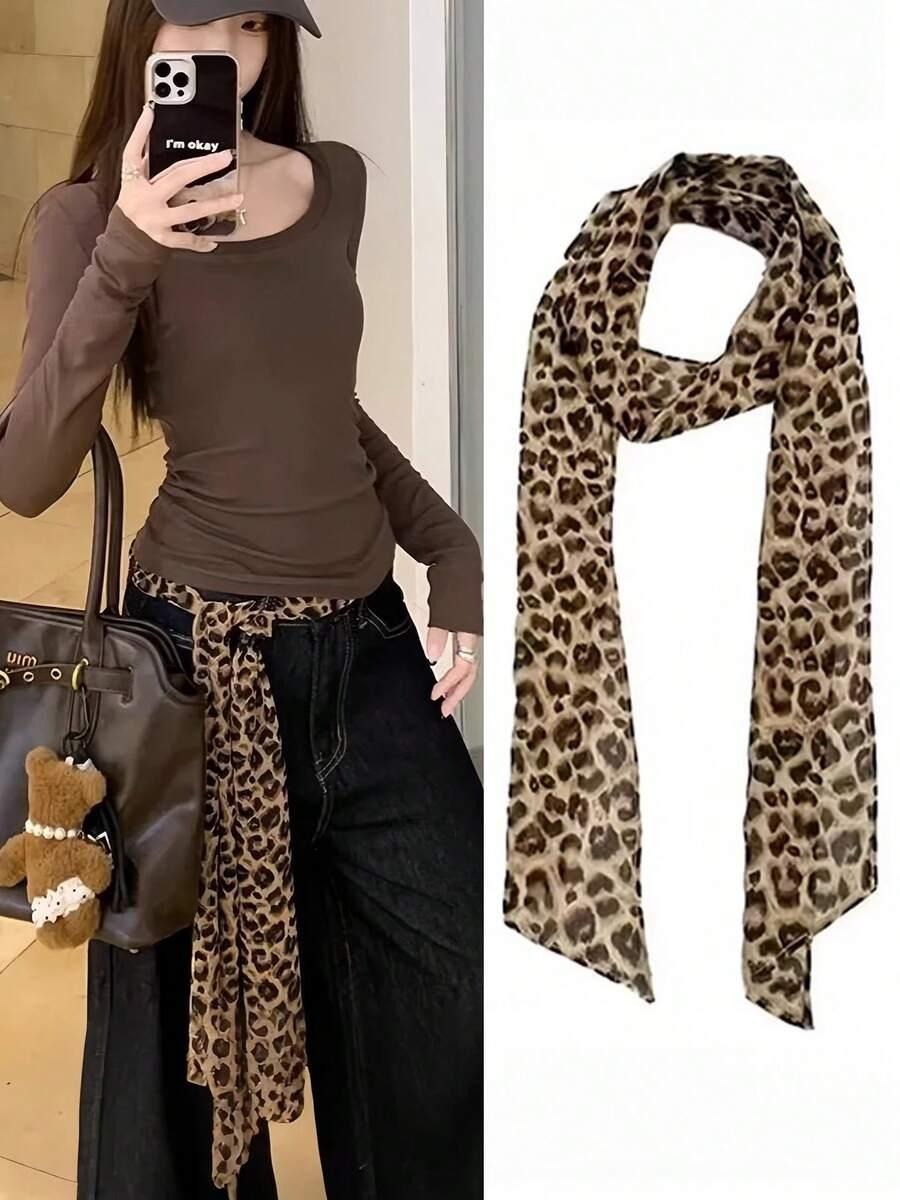 szal animal print