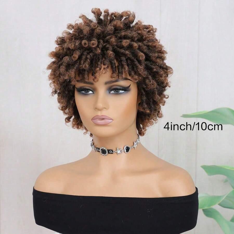 peruka włosy syntetyczne afro