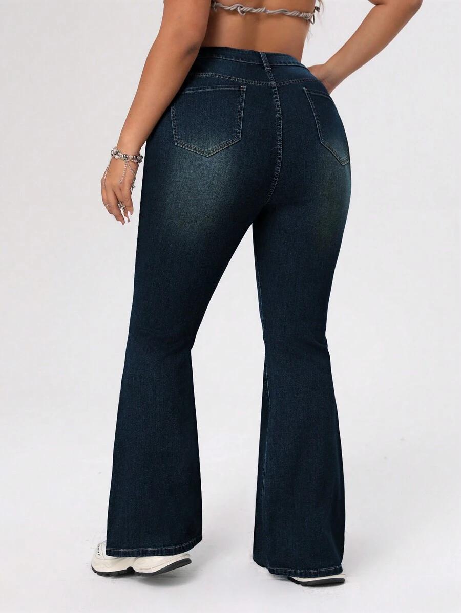 SPODNIE JEANS WYSOKI STAN 