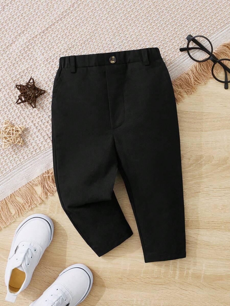 CZARNE KLASYCZNE SPODNIE 