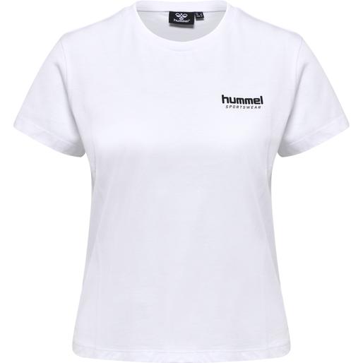 biały klasyczny t-shirt logo
