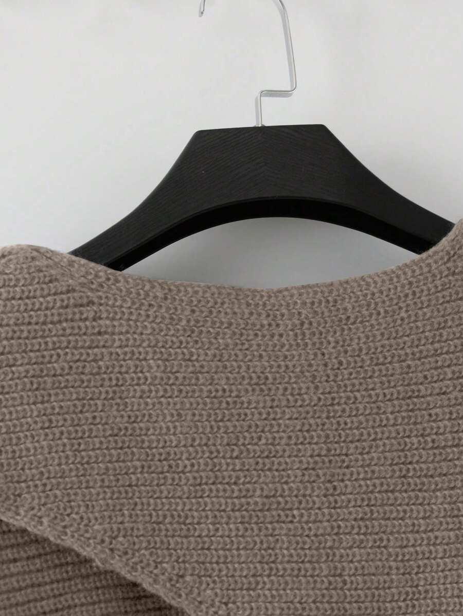 SWETER SPODNIE KOMPLET DZIANINA