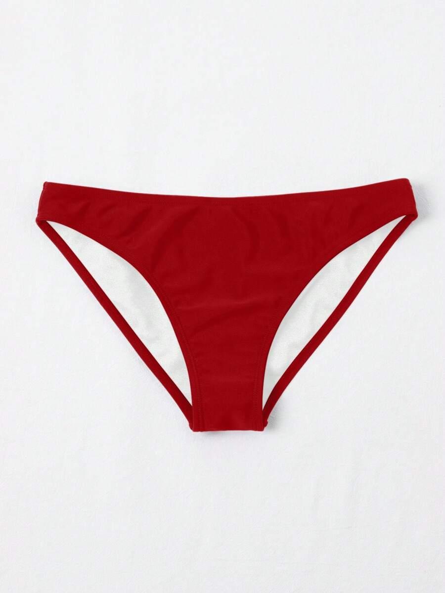 CZERWONY DÓŁ OD BIKINI