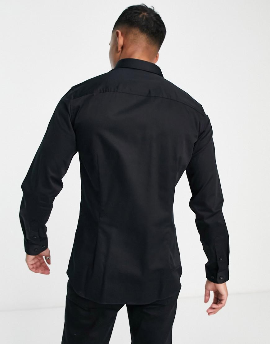 CZARNA KOSZULA SLIM FIT