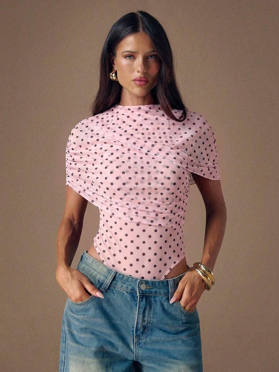 body wzór groszki
