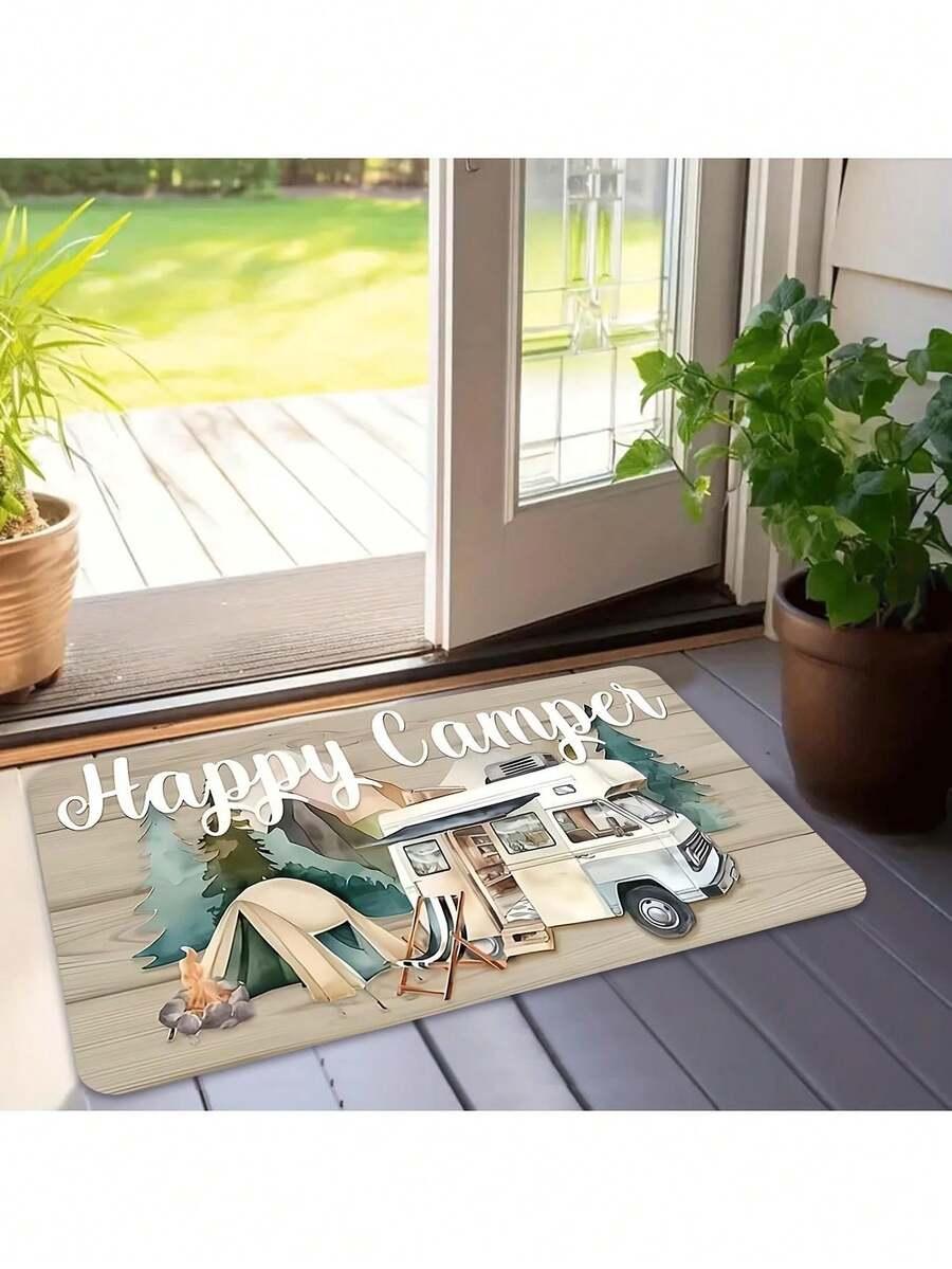 wycieraczka napis happy camper