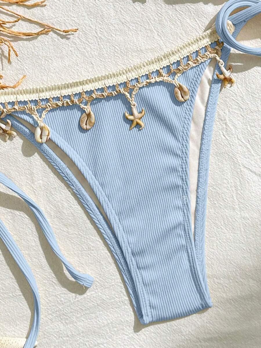 NIEBIESKI KOMPLET BIKINI