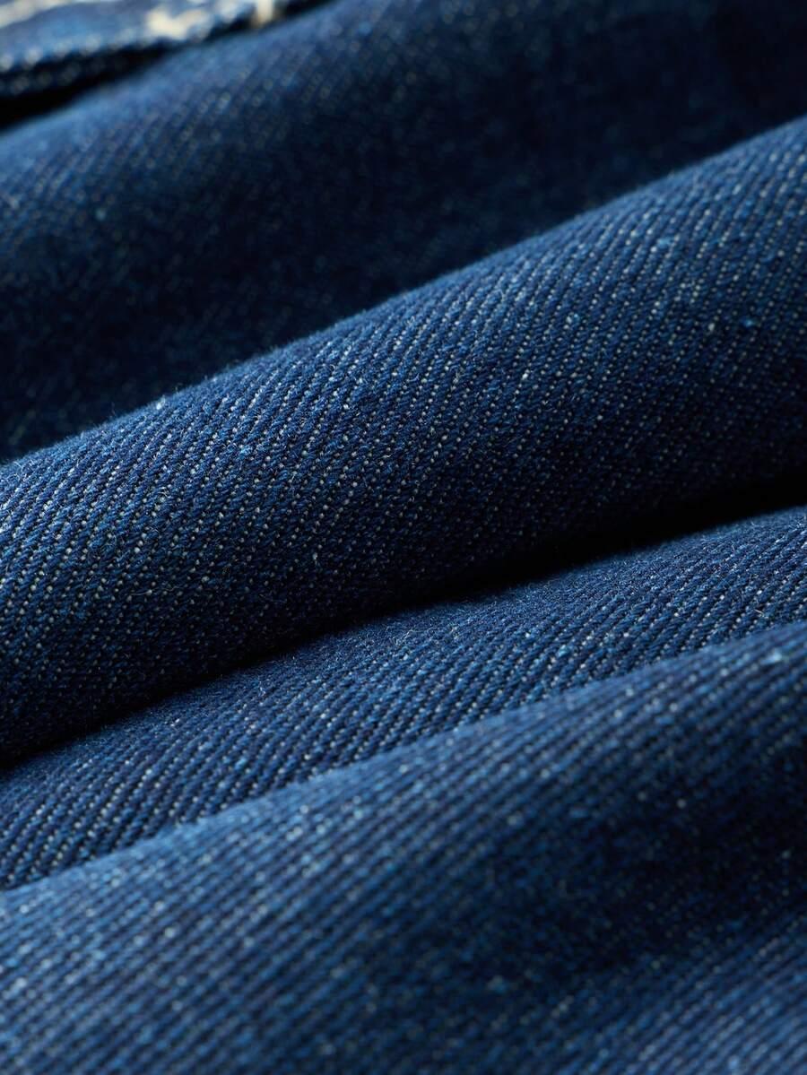 NIEBIESKIE SPODENKI JEANSOWE