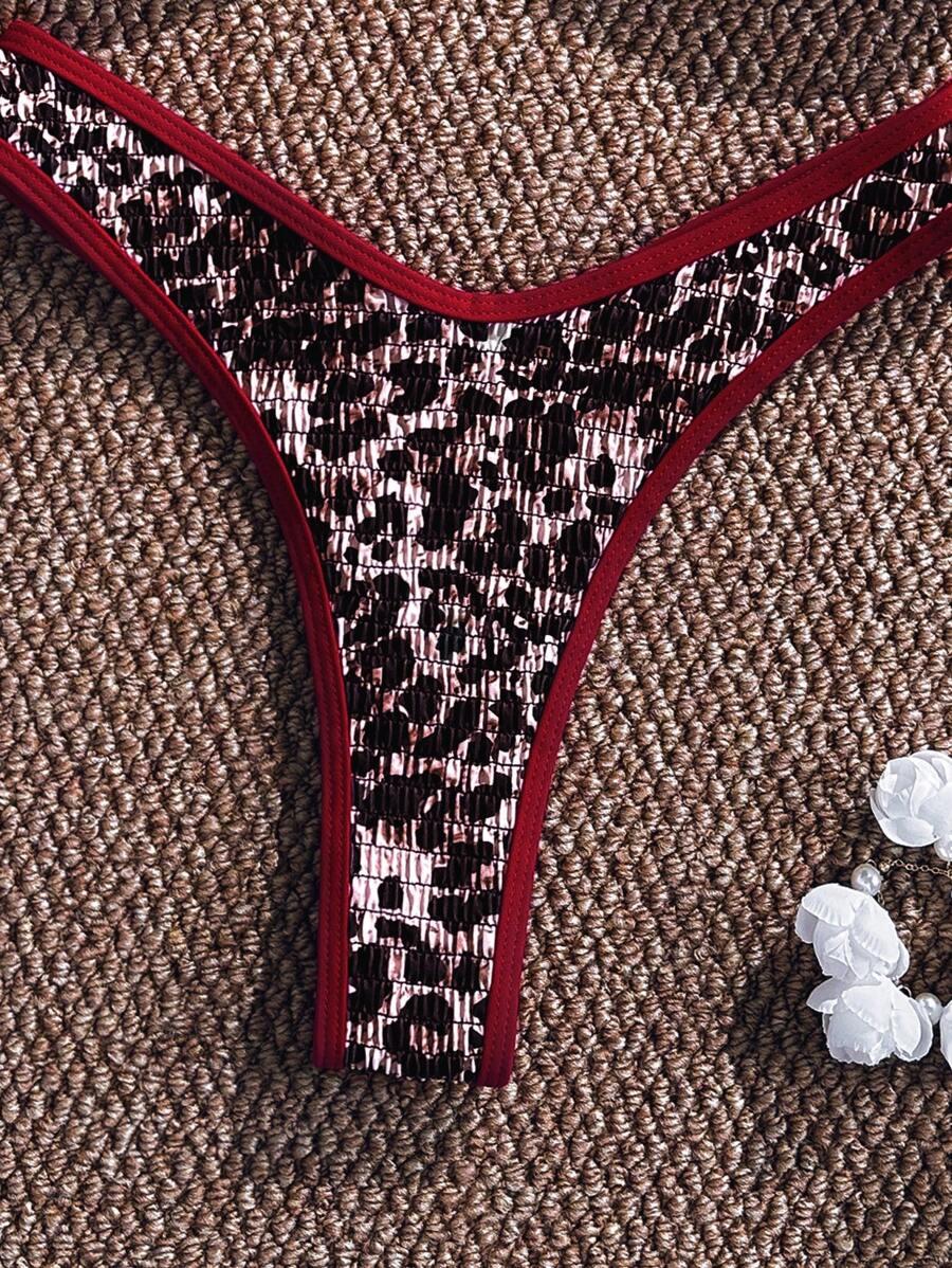 DWUCZĘŚCIOWY STRÓJ KĄPIELOWY ANIMAL PRINT