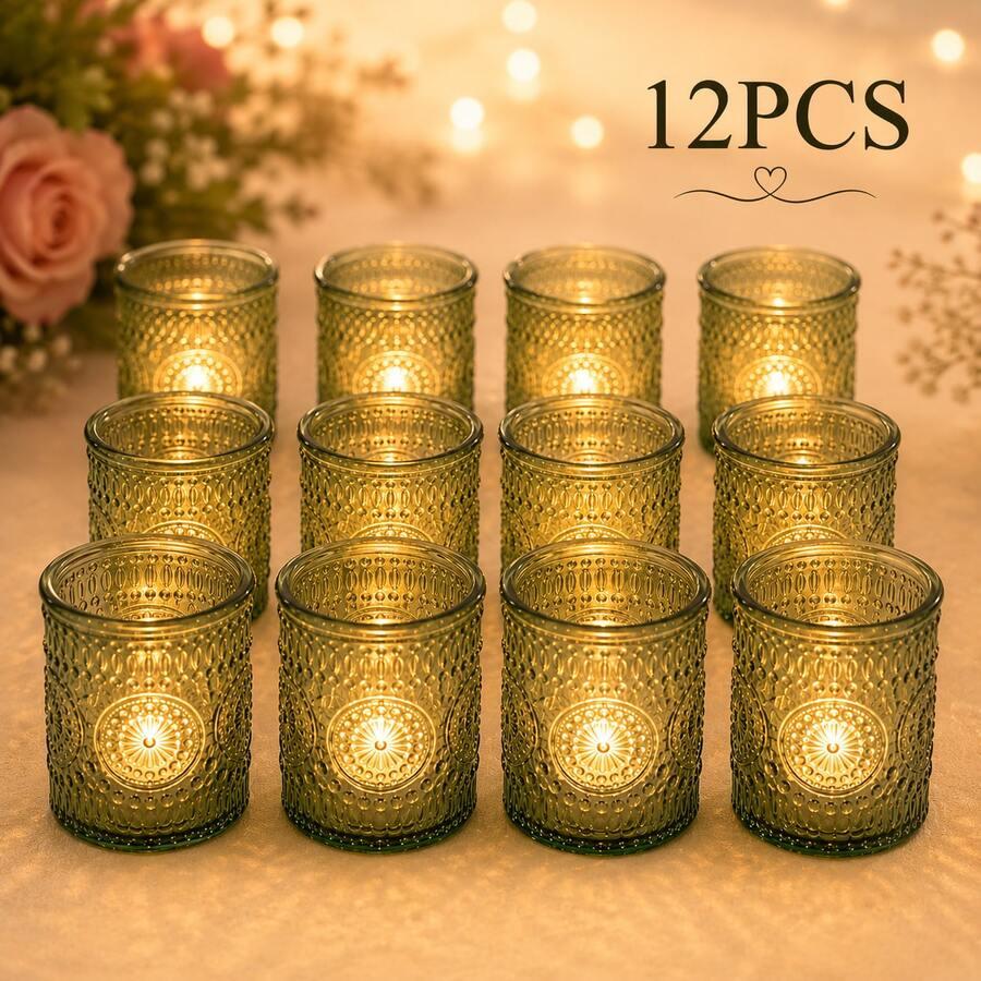 ZIELONE ŚWIECZNIKI 12-PACK