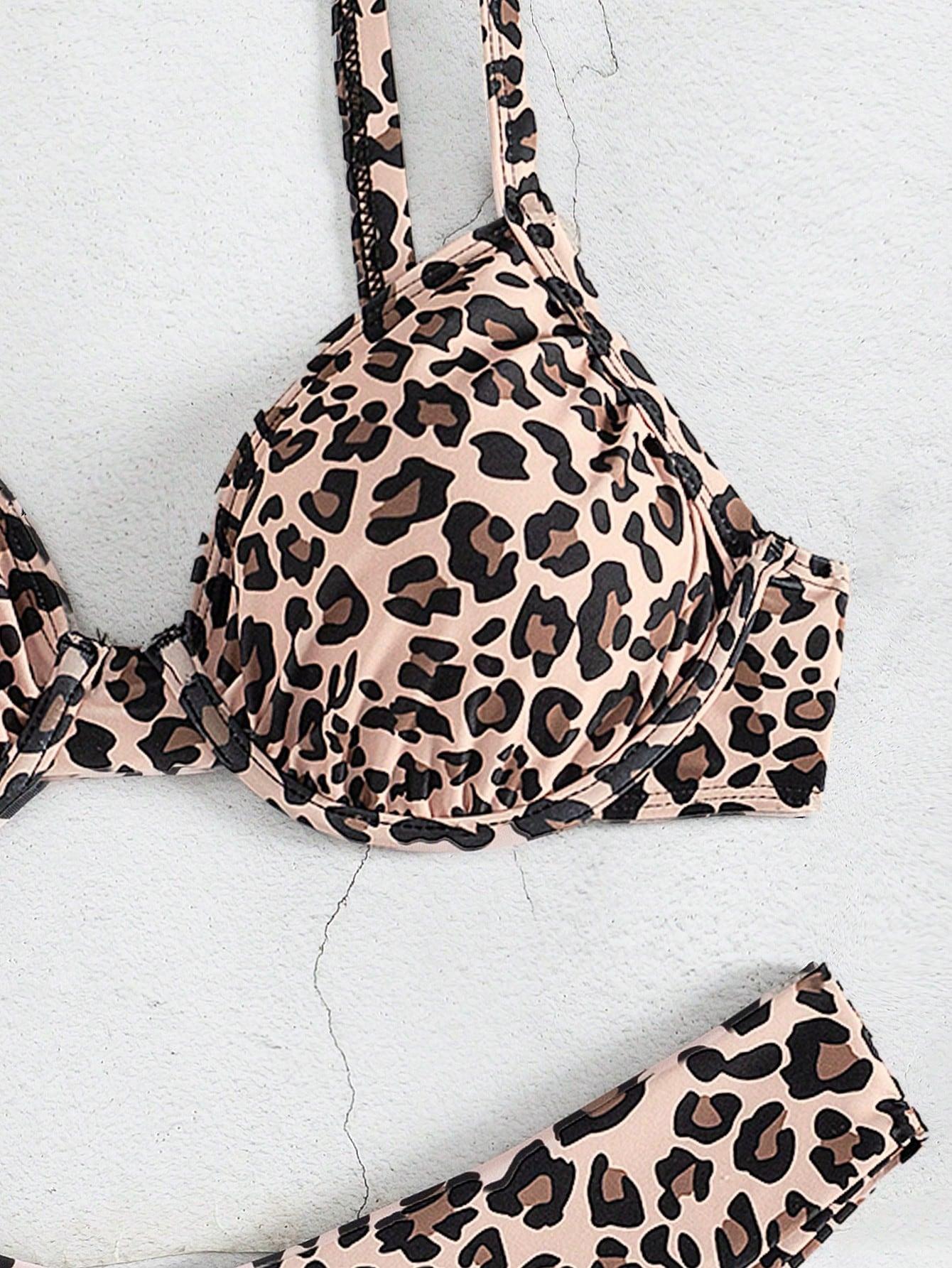 KOMPLET BIKINI ANIMAL PRINT