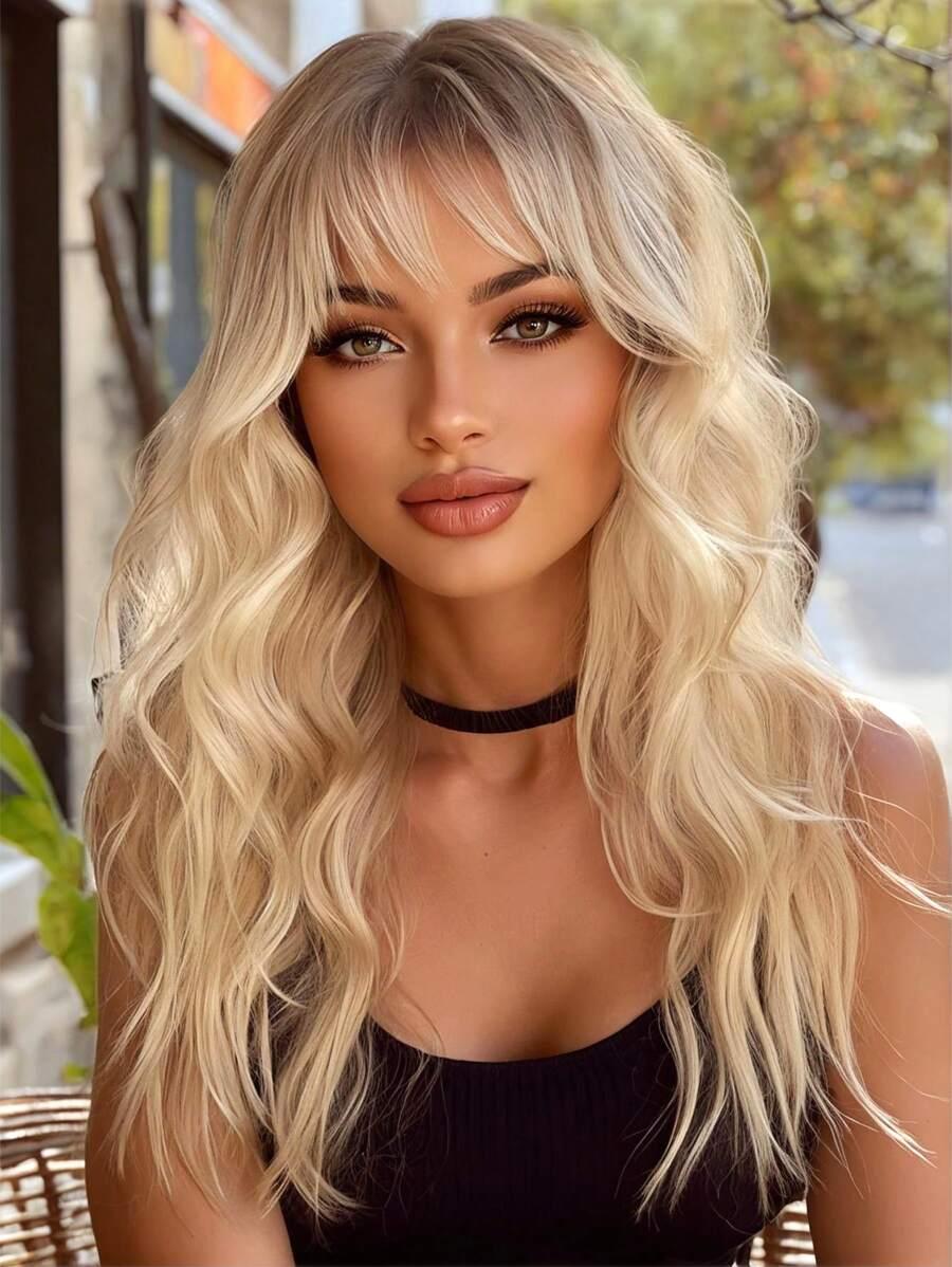 BLOND SYNTETYCZNA PERUKA 