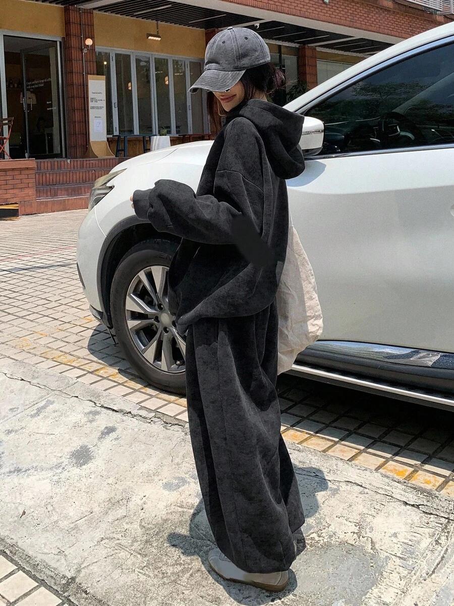 BLUZA SPODNIE KOMPLET DRESOWY
