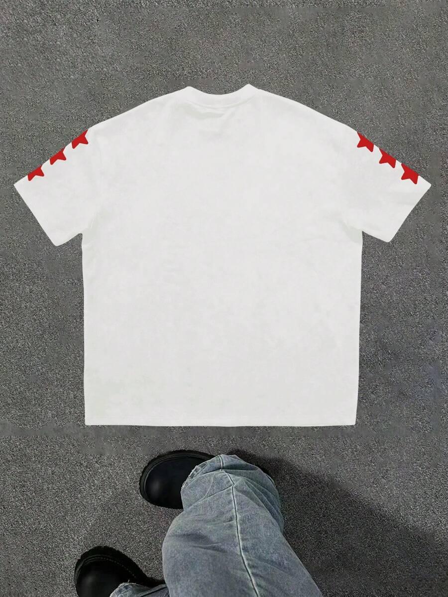 T-SHIRT MĘSKI Z NADRUKIEM