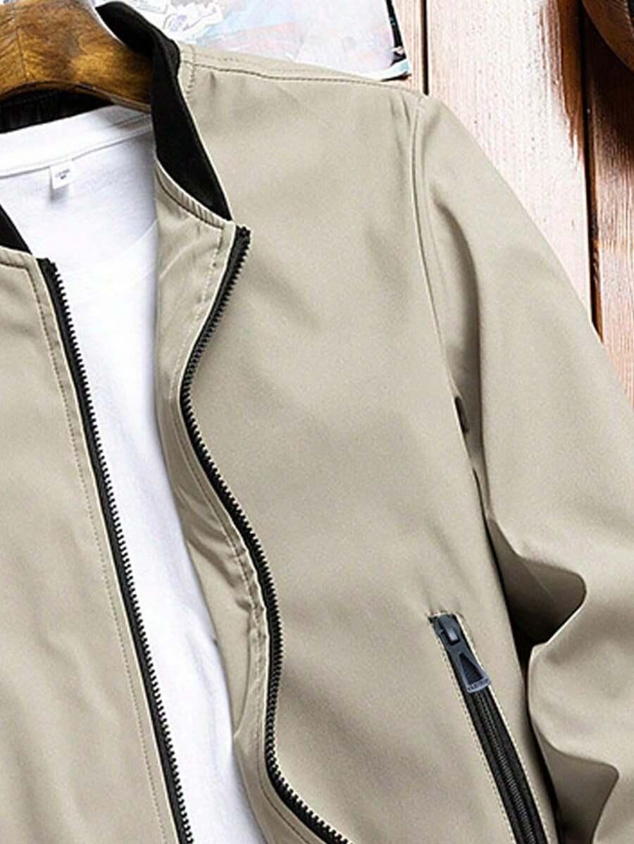 ZIELONA KURTKA BOMBER ZIP