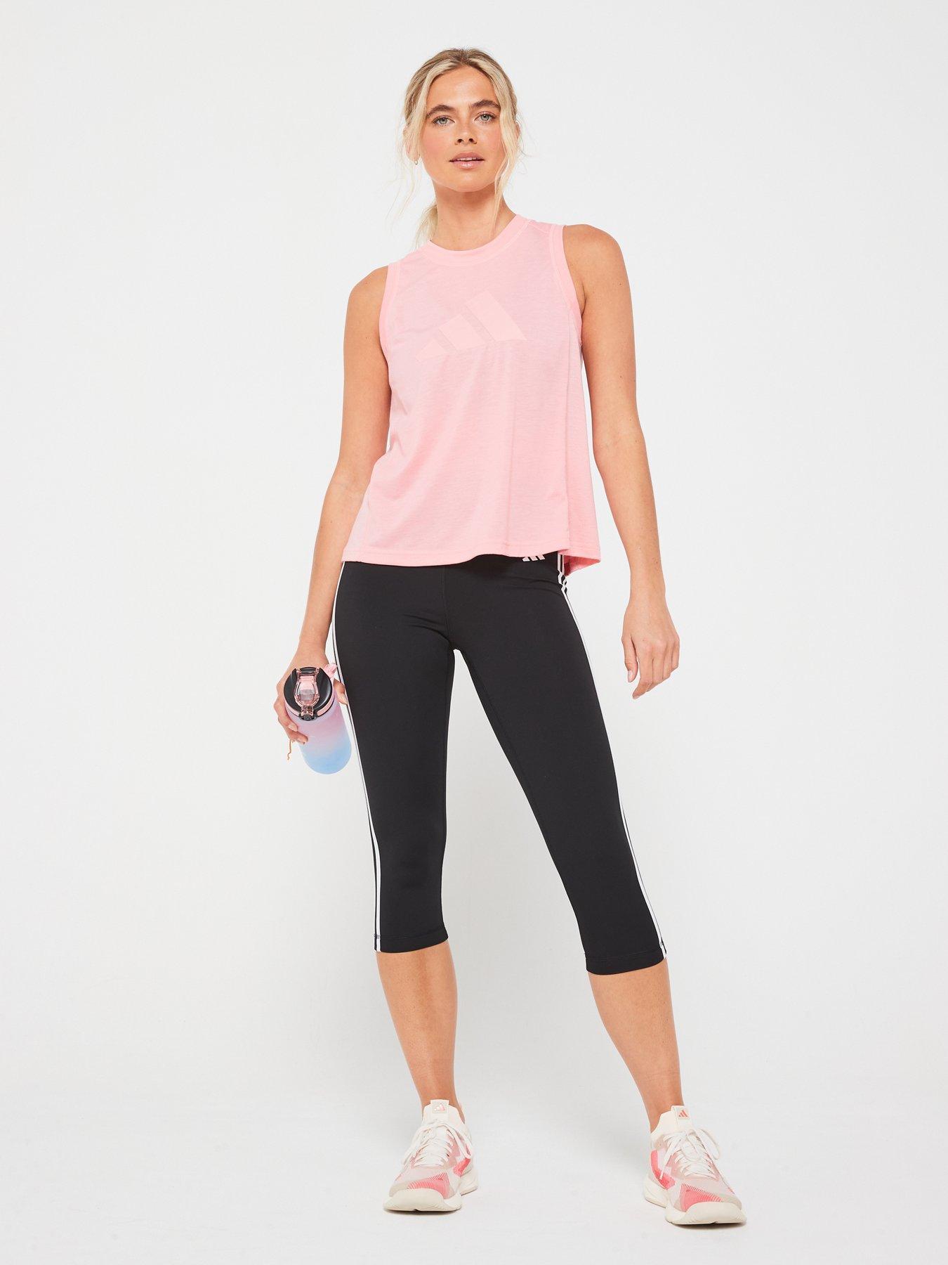 ADIDAS SPORTOWY TOP Z DUŻYM LOGO IX0996