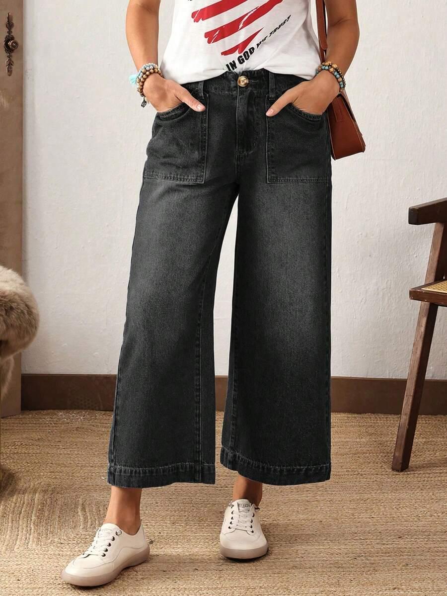 czarne spodnie jeans