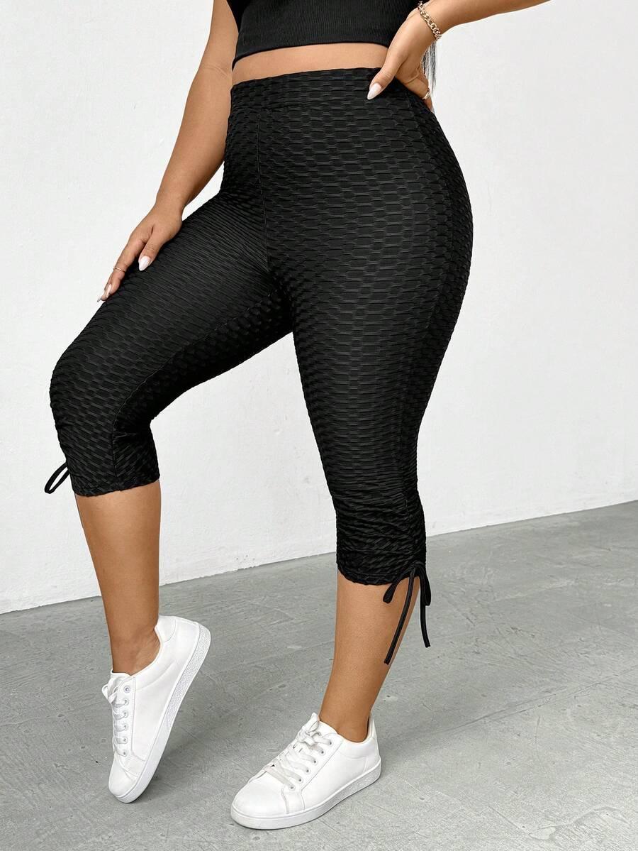 CZARNE LEGGINSY WYSOKI STAN