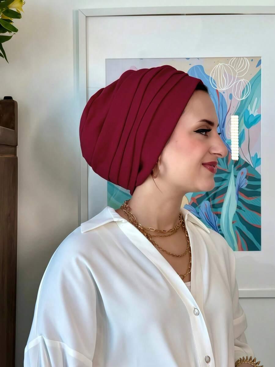 chusta turban na głowę