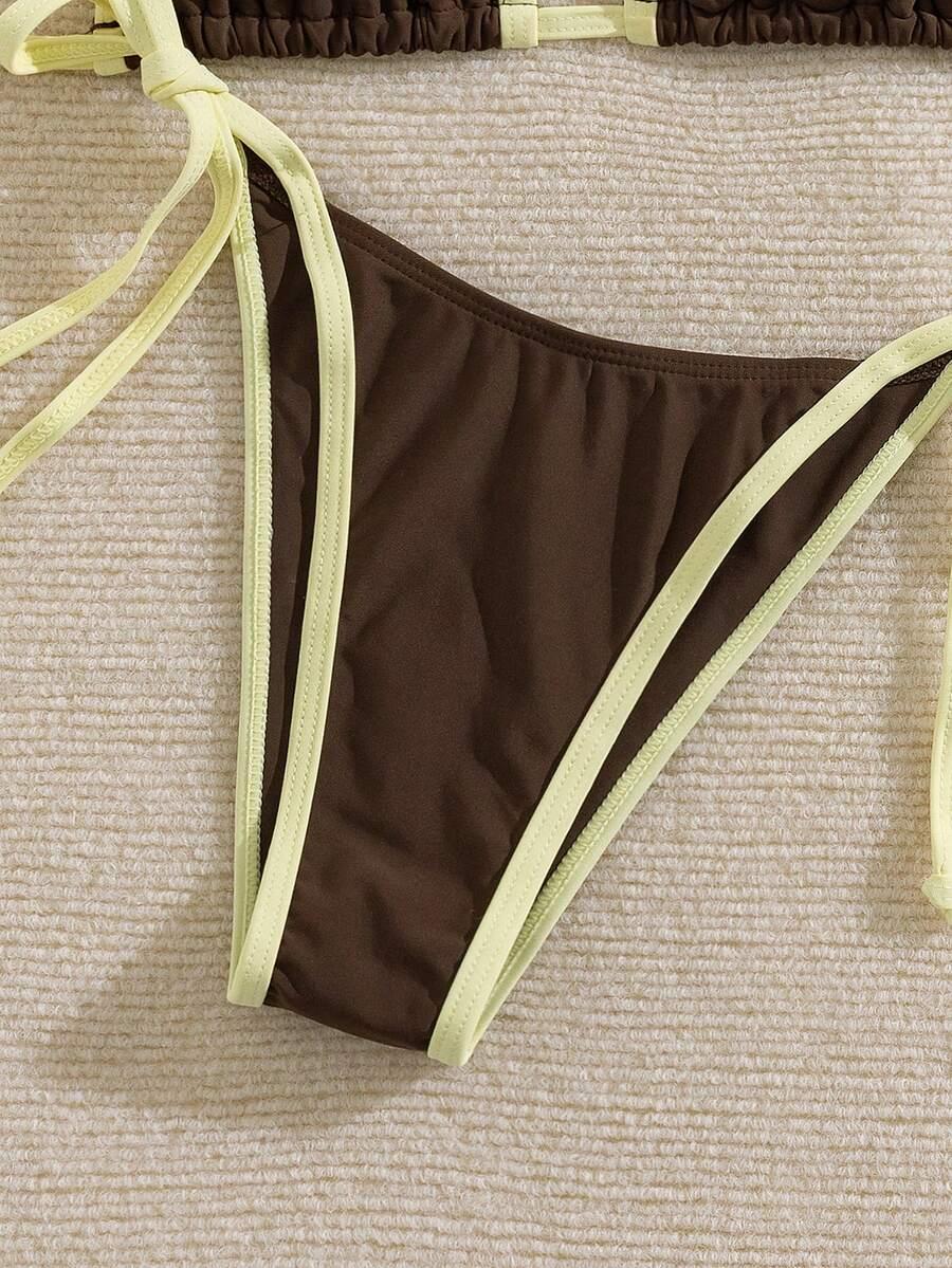 KOMPLET BIKINI WIĄZANY