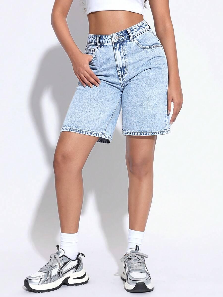 spodenki jeans kieszenie