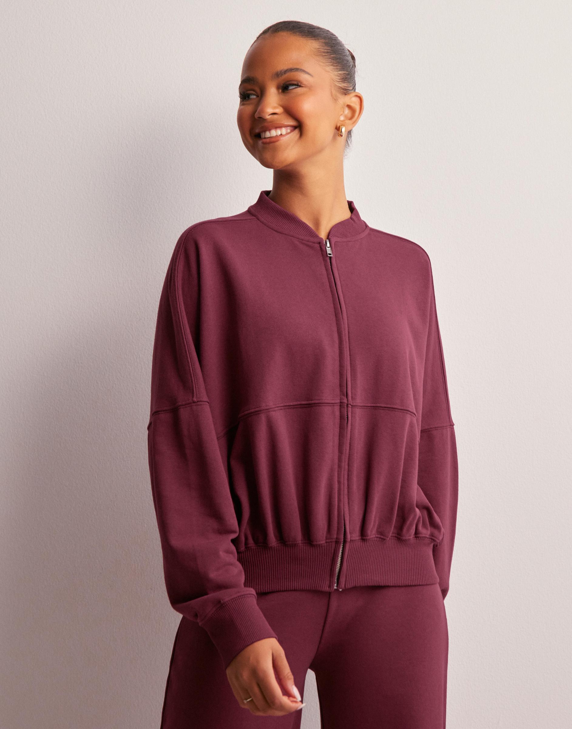 BRODOWA ROZPINANA BLUZA BOMBER